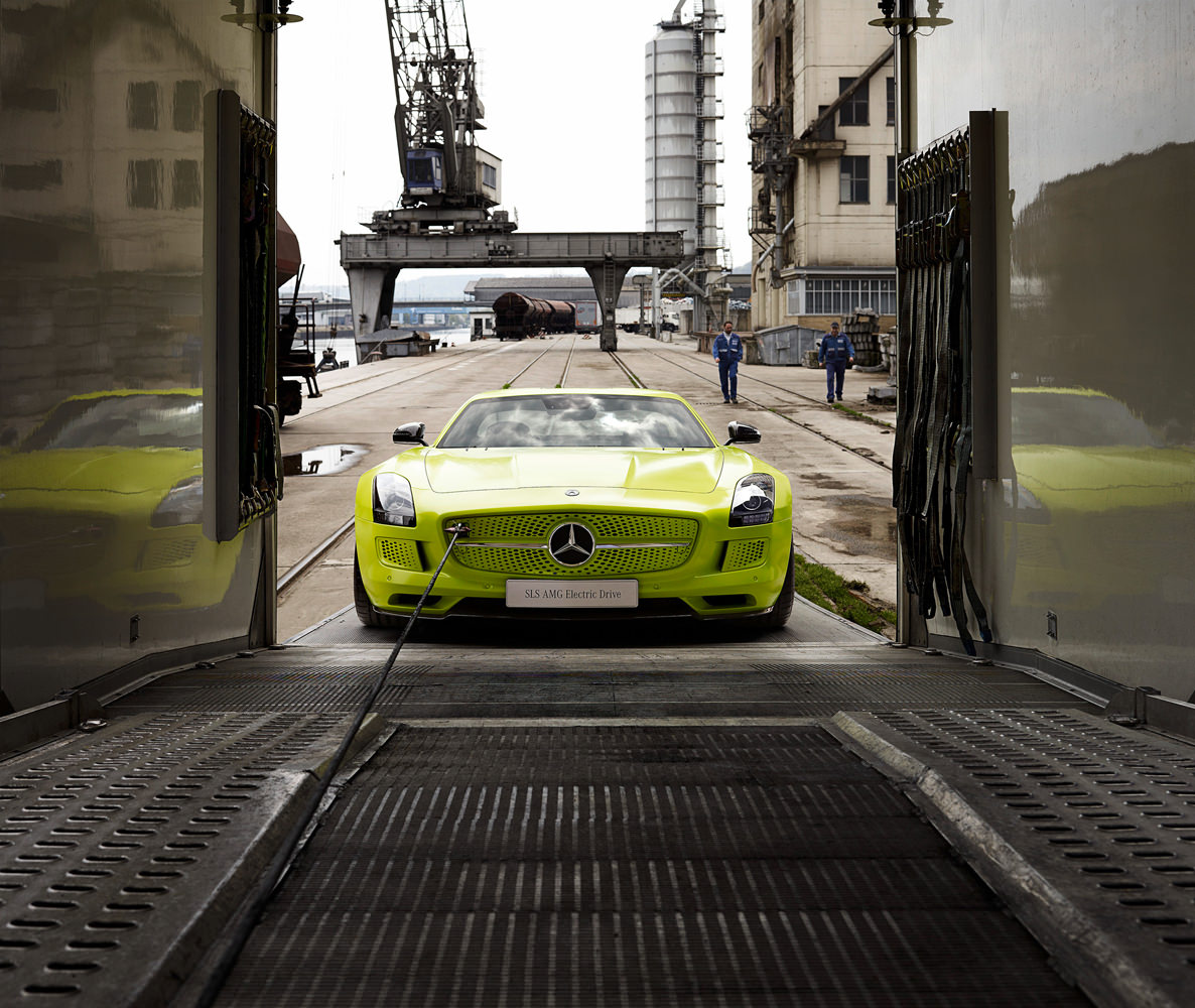 Mercedes SLS AMG ED Nylon Magazine